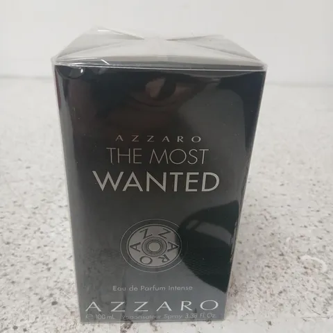 BOXED SEALED AZZARO THE MOST WANTED EAU DE PARFUM - 100ML
