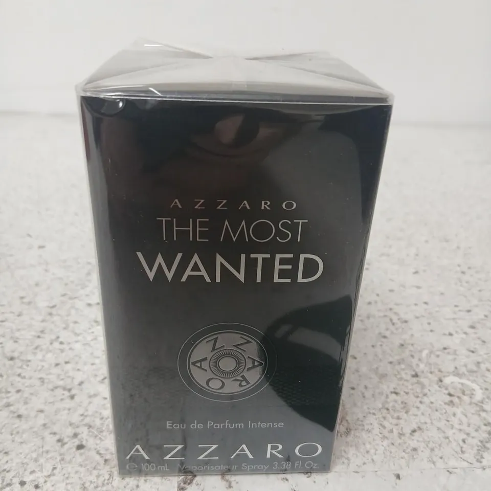 BOXED SEALED AZZARO THE MOST WANTED EAU DE PARFUM - 100ML