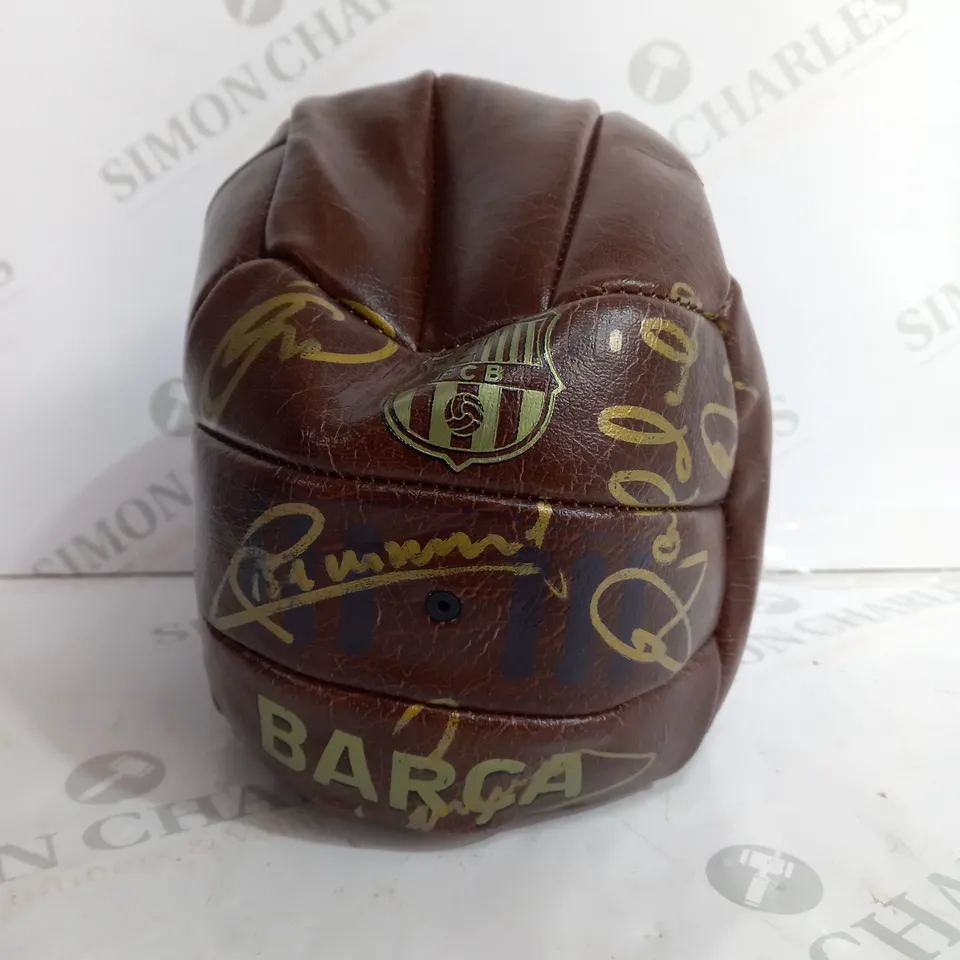 SIGNED BARCALONA FOOTBALL 