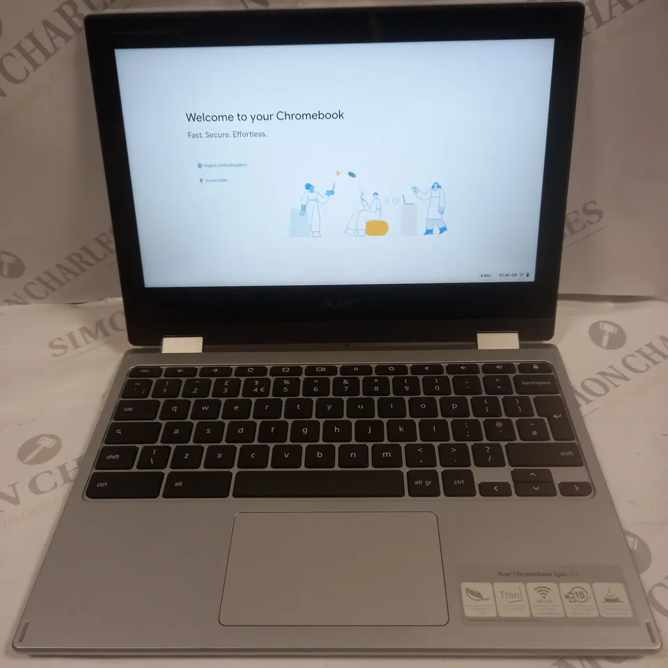 BOXED ACER CHROMEBOOK CP311-3H SERIES LAPTOP