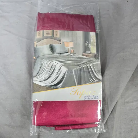 APPROXIMATELY 80 ASSORTED CRUSHED BERRY COLOUR PILLOW CASE PAIRS - COLLECTION ONLY