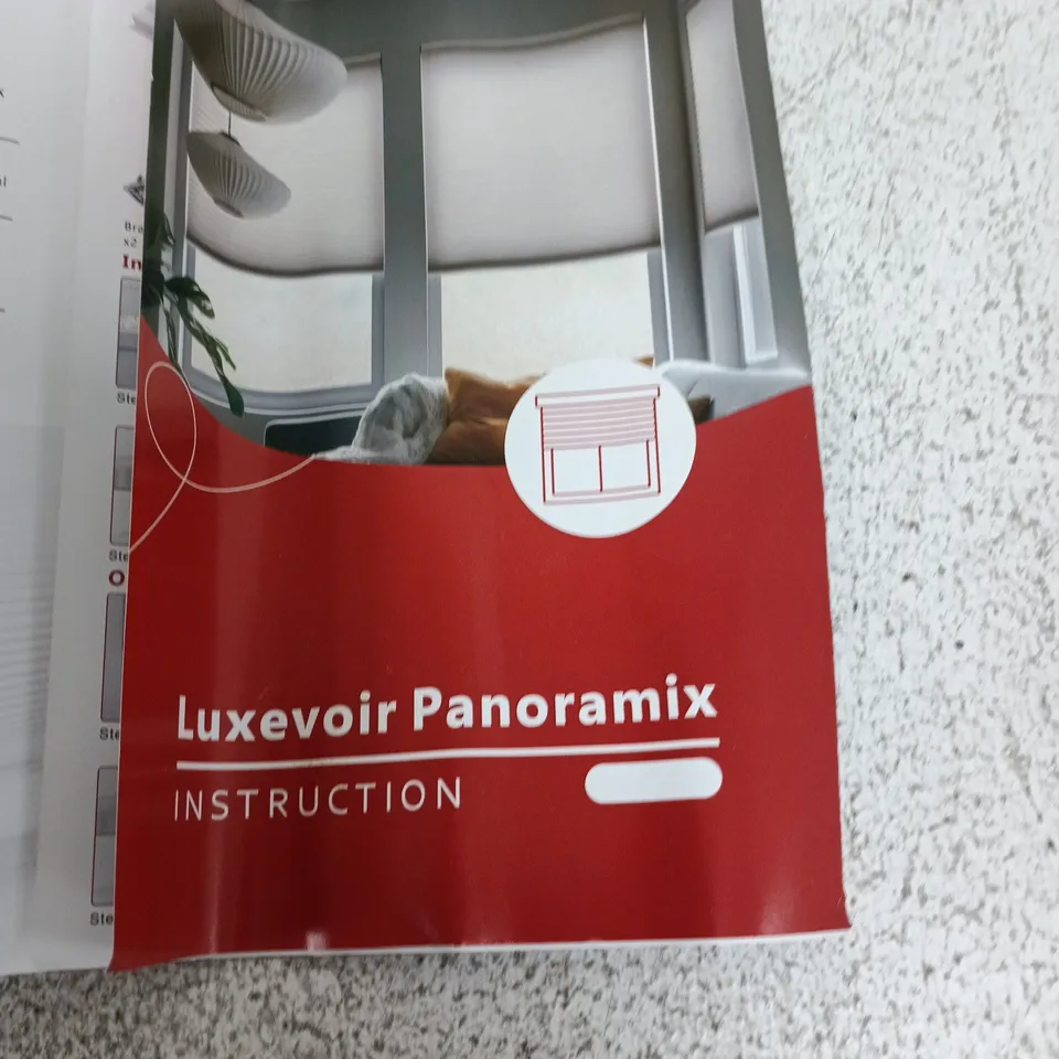 LUXEVIOR PANORAMIX WINDOW BLIND KIT – INSTRUCTION MANUAL & FITTINGS