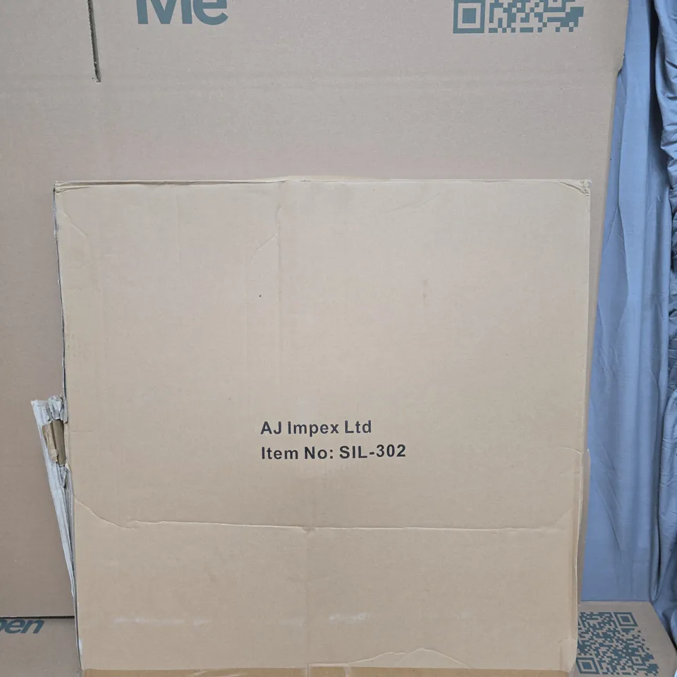 ROUND METAL SKELETON WALL CLOCK WITH ROMAN NUMERALS – SIL-302 (AJ IMPEX)