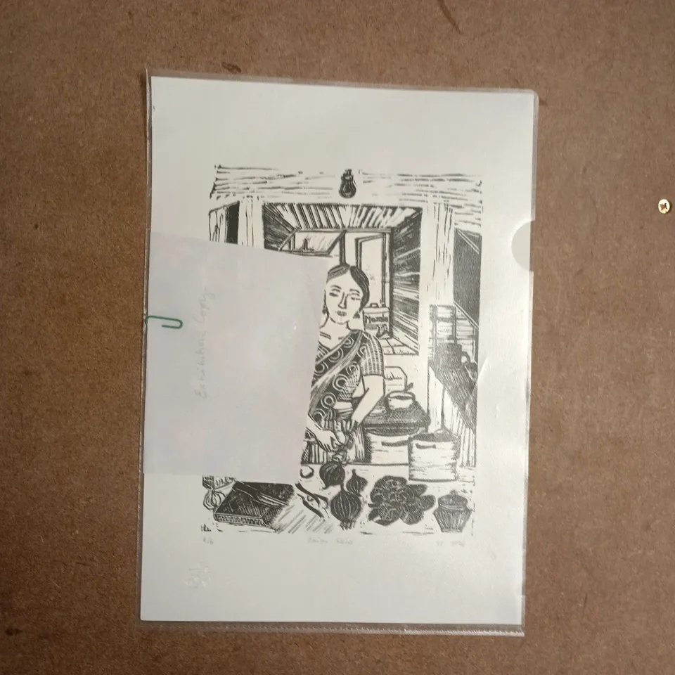 PAPER FIGHT ART "ONION SKINS" LIMITED EDITION ART PRINT 6/6