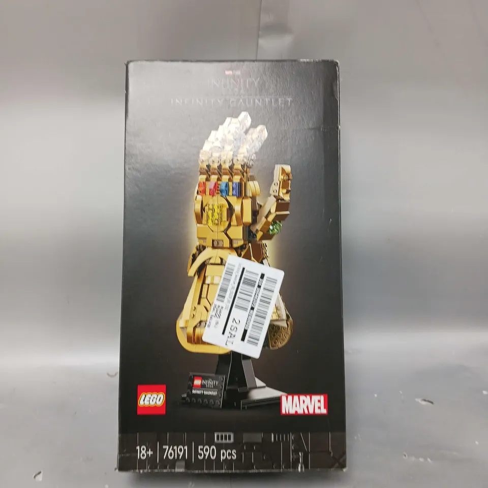 BOXED LEGO MARVEL 76191 INFINITY SAGA INFINITY GAUNTLET RRP £69.99