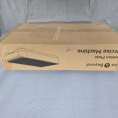 VIBRATION PLATE – BOXED FITNESS EQUIPMENT