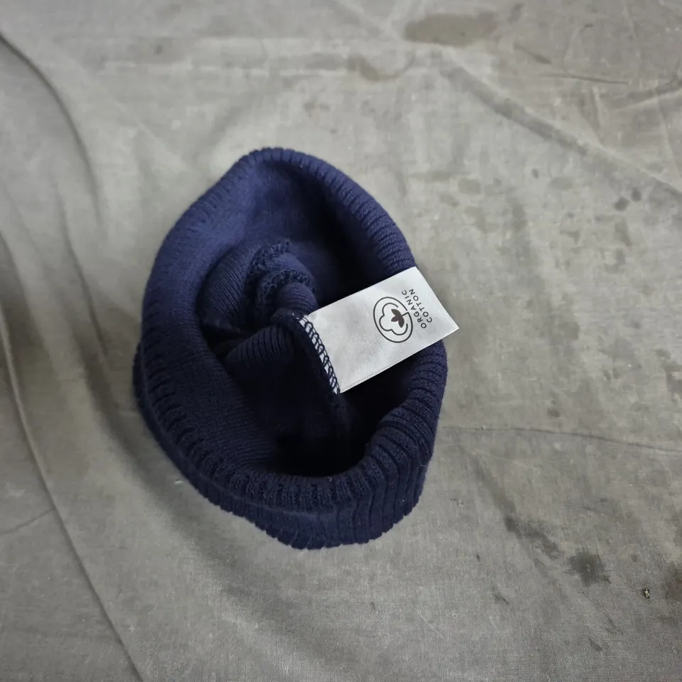 CRIMP'D CLOTHING NAVY KNIT BEANIE HAT