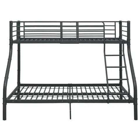 BOXED MENTIONED BLACK 90 X 140 BUNK BED (2 BOX)