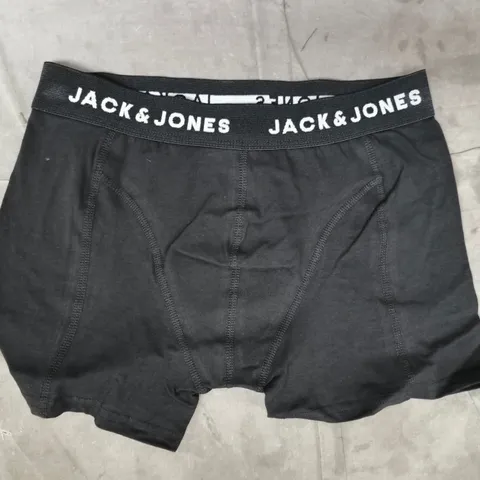 JACK & JONES SOLID TRUNKS IN BLACK SIZE SMALL