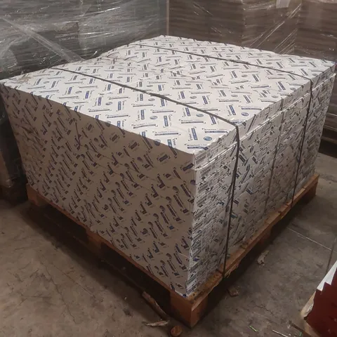 PALLET CONTAINING APPROXIMATELY 48x PACKS OF BRAND NEW TARKETT BEIGE SOFT STONE 4667071 LVT - 4M² PP