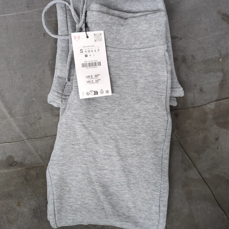 ZARA FLARED SWEATPANTS IN GREY SIZE SMALL