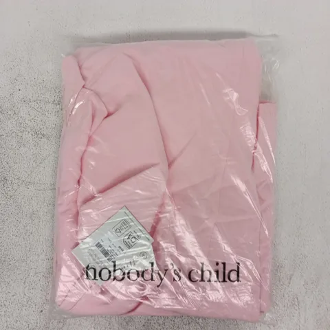 BAGGED NOBODY'S CHILD REIGN MIDI DRESS IN PINK SIZE UK 10