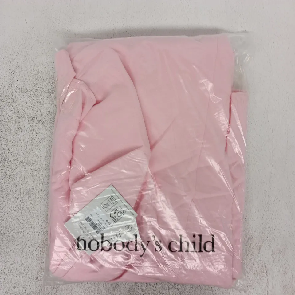 BAGGED NOBODY'S CHILD REIGN MIDI DRESS IN PINK SIZE UK 10