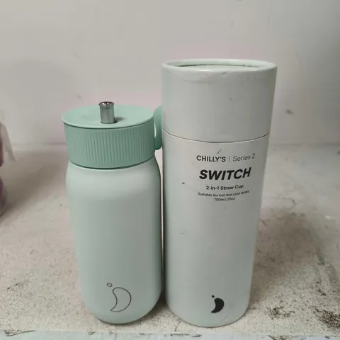 CHILLY'S SWITCH 2-IN-1 STRAW CUP BOTTLE