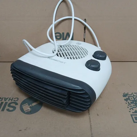 BOXED HOMESMART PORTABLE FAN HEATER IN WHITE