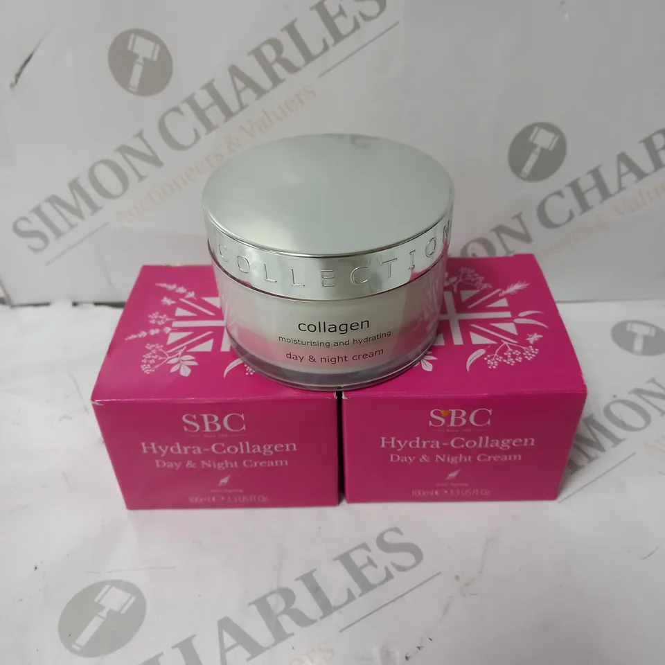 BOX OF 2 BOXED SBC HYDRA COLLAGEN DAY AND NIGHT CREAM