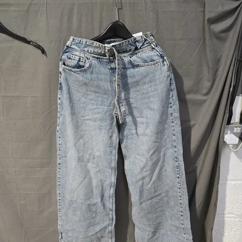 PULL&BEAR BLUE DENIM JEANS, EU 36 / US 4