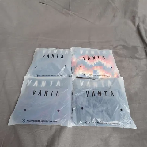 VANTA X4 ASSORTED UNDERWEAR IN SIZE L TO INCLUDE - BONDI - NINJA - PSYCHONAUT