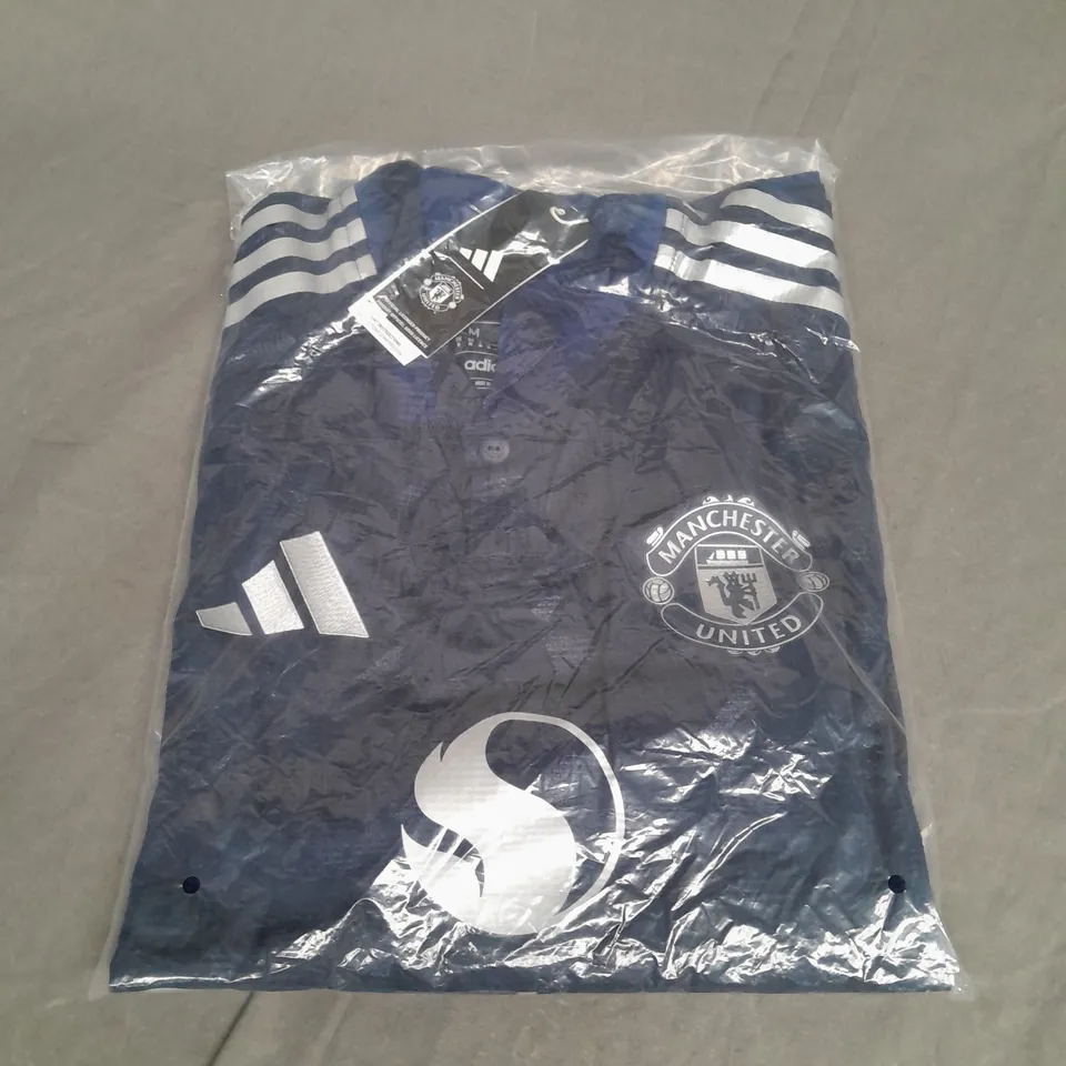 ADIDAS MUFC AWAY JERSEY IN BLUE SIZE M