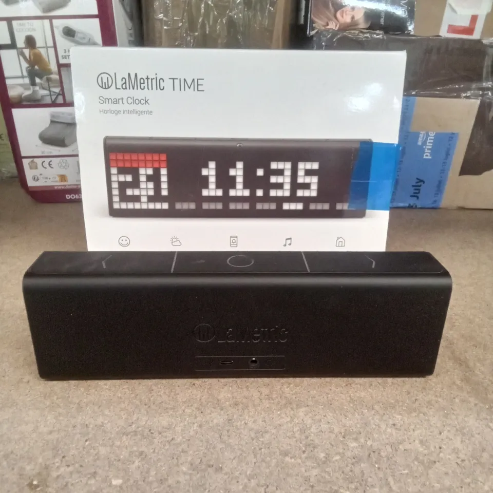 BOXED LAMETRIC TIME SMART CLOCK 