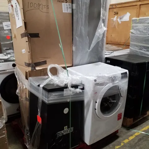 PALLET OF APPROXIMATELY 4 UNPROCESSED RAW RETURN WHITE GOODS TO INCLUDE