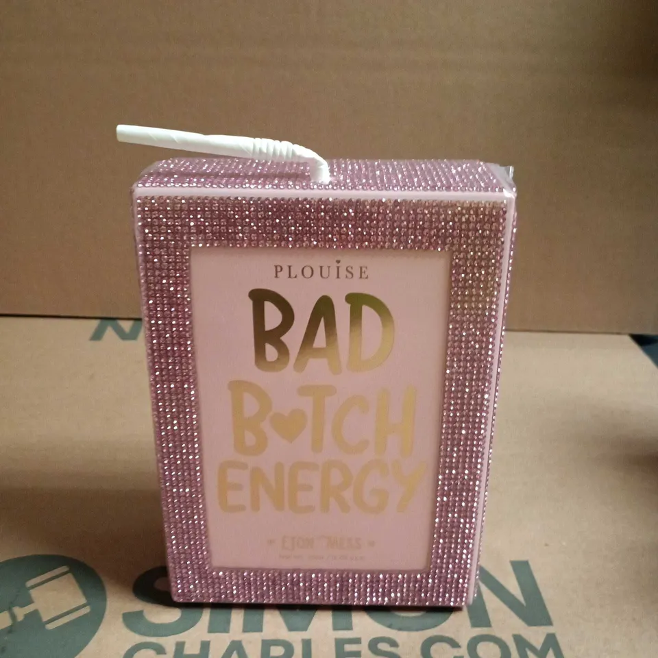 P LOUISE BAD BITCH ENERGY LIP OIL AND LIP CONDITIONER DUO – PINK GLITTER BOX