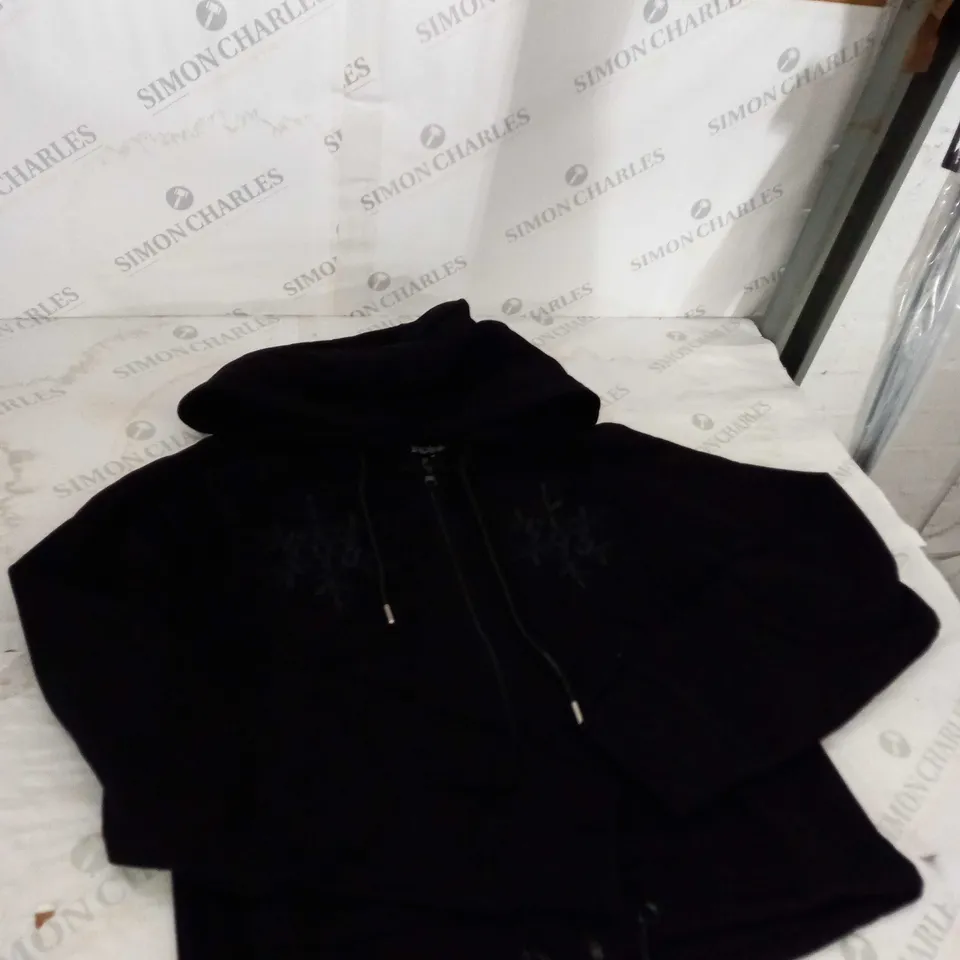 THE FROST WEAR BLACK HOODIE SIZE XL
