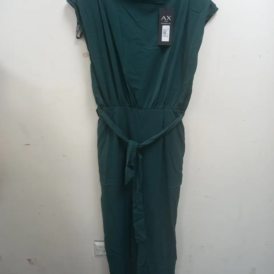 AX PARIS GREEN SLEEVELESS PLAYSUIT - 12