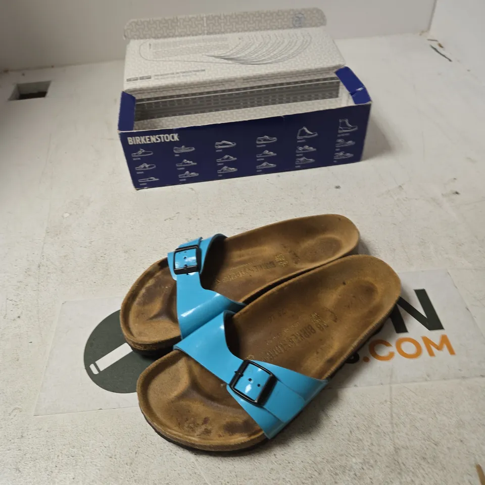 BIRKENSTOCK MADRID SANDALS – WOMEN’S, BLUE, UK 5 (EU 38)