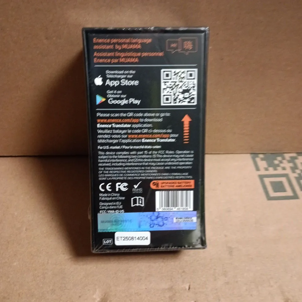 SEALED ENENCE INSTANT TRANSLATOR