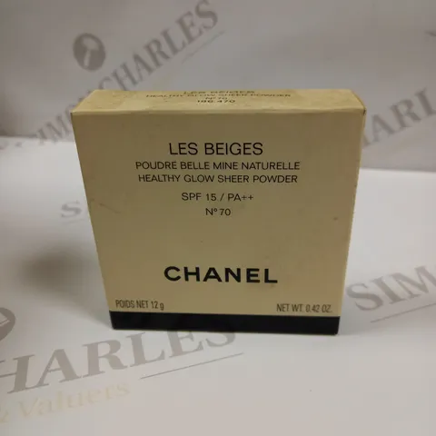 CHANEL LES BEIGES POUDRE BELLE MINE NATURELLE SPF 15 12G
