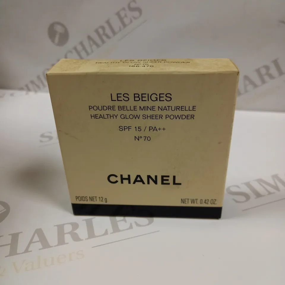 CHANEL LES BEIGES POUDRE BELLE MINE NATURELLE SPF 15 12G