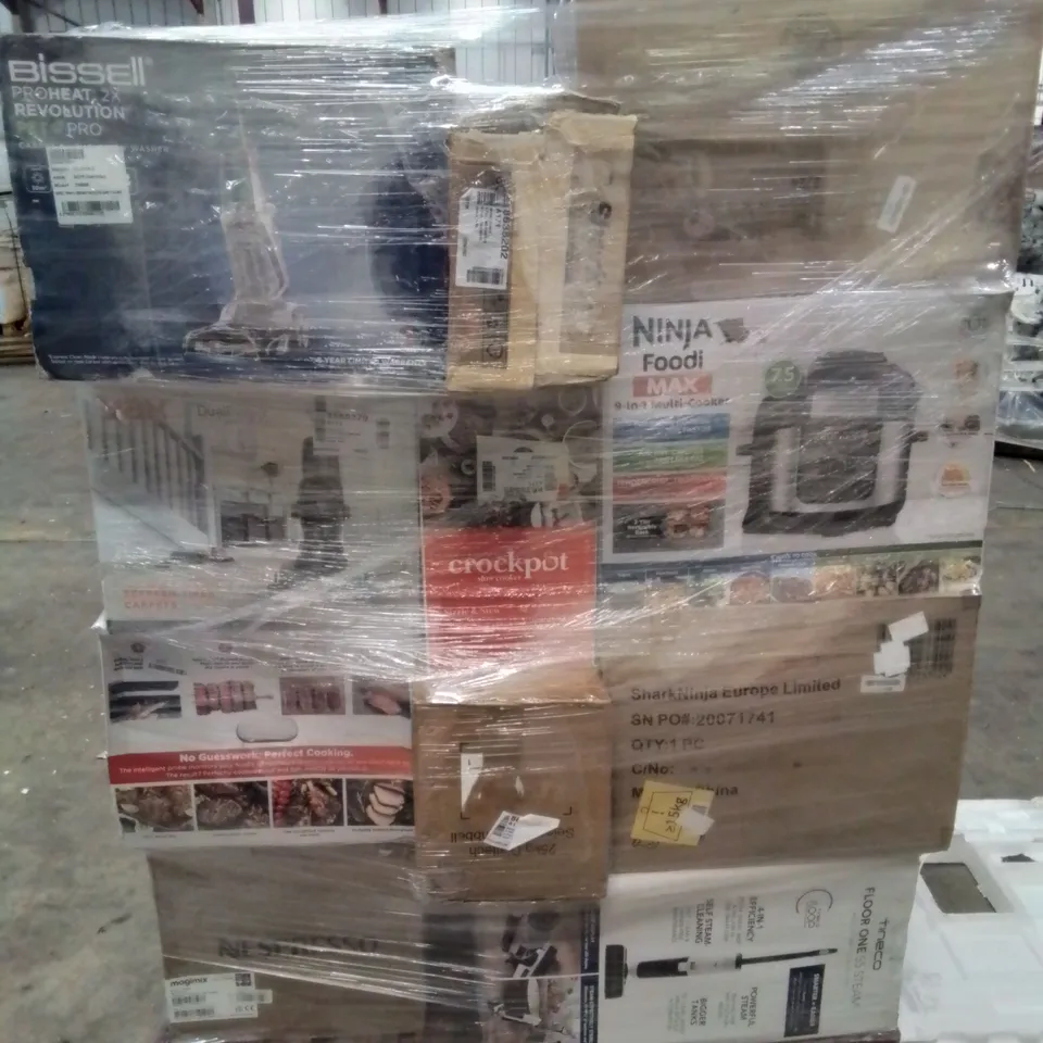 PALLET OF APPROXIMATELY 26 UNPROCESSED RAW RETURN HOUSEHOLD AND ELECTRICAL GOODS TO INCLUDE;