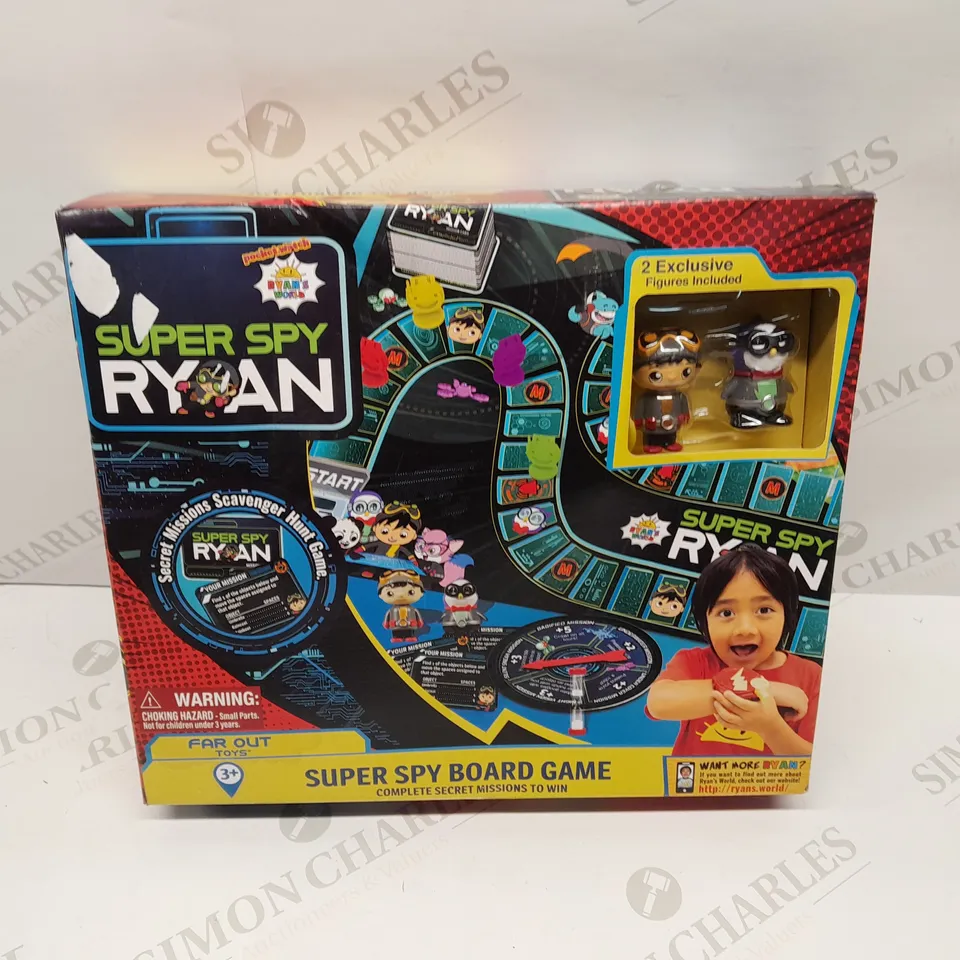 BRAND NEW BOXED SUPER SPY RYAN BOARD GAME