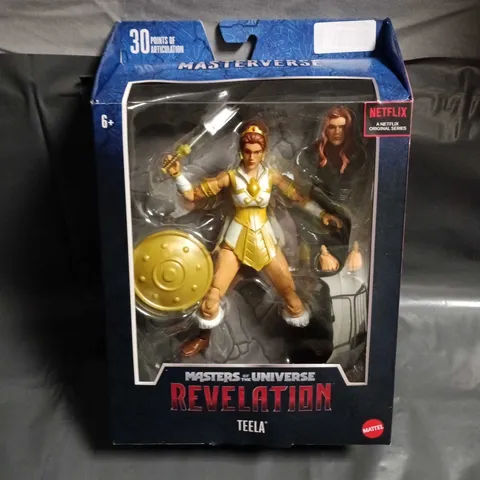 MASTERS OF THE UNIVERSE REVELATION TEELA ACTION FIGURE – BOXED, MATTEL