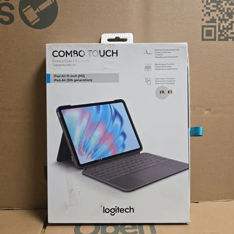 LOGITECH COMBO TOUCH KEYBOARD CASE FOR IPAD AIR 11-INCH (M2) & IPAD AIR (5TH GENERATION) FRENCH