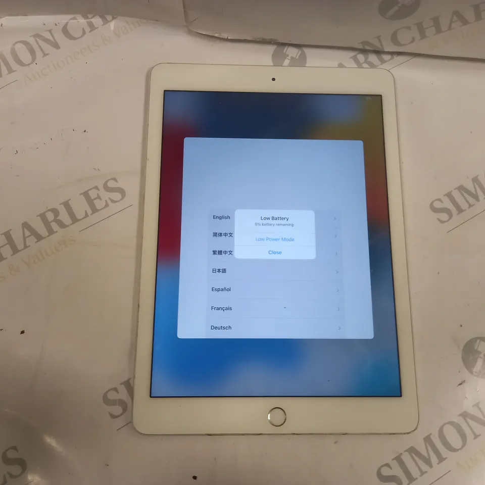 APPLE IPAD AIR 2 MODEL A1566