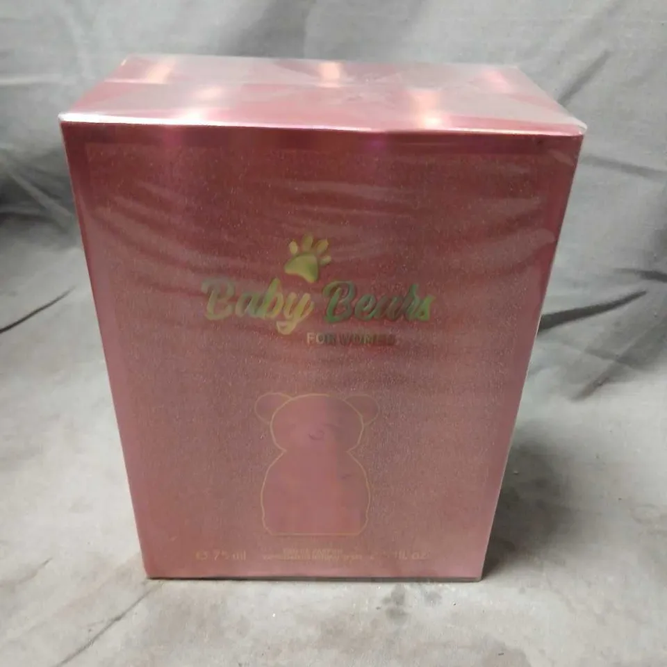 BOXED AND SEALED BABY BEARS FOR WOMEN EAU DE PARFUM 75ML