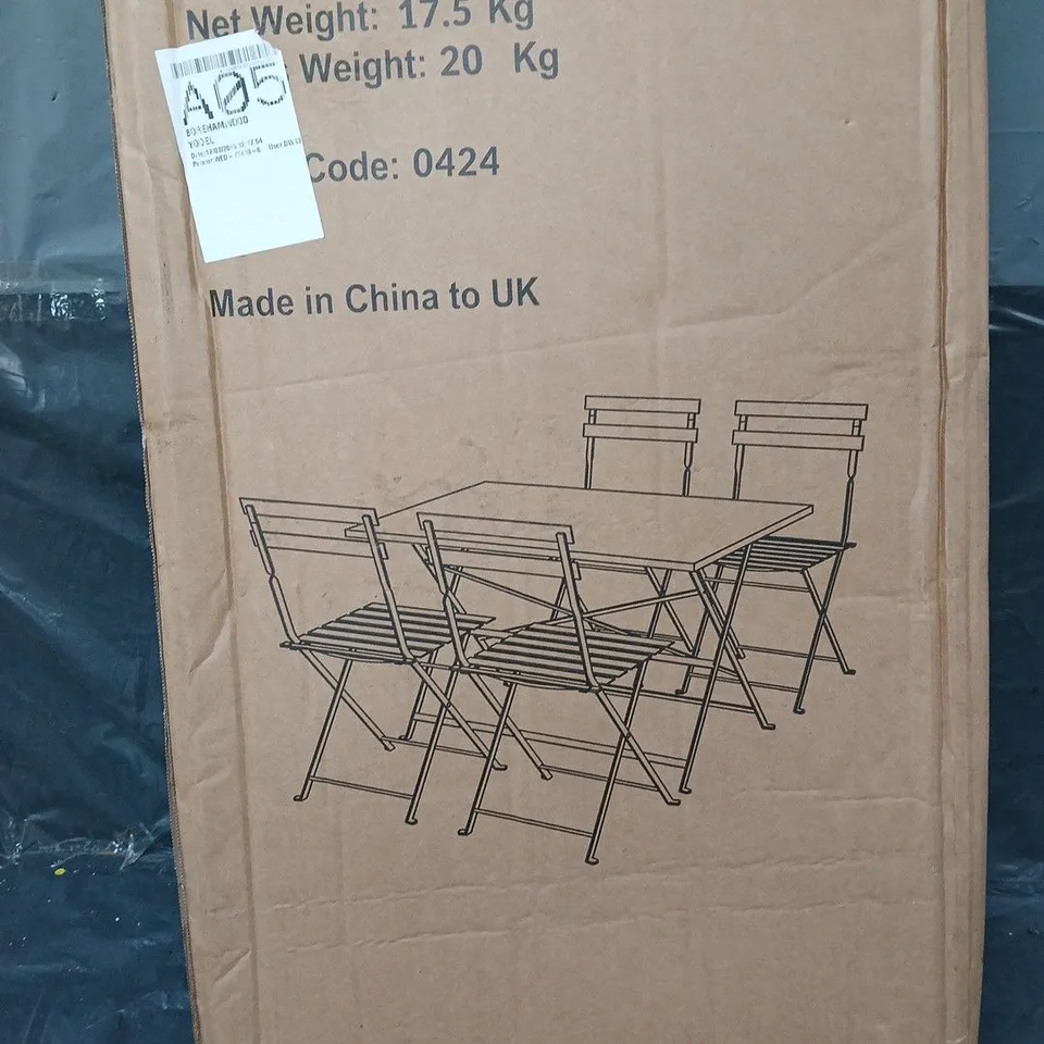 4 SEATER DINING SET - collection only 