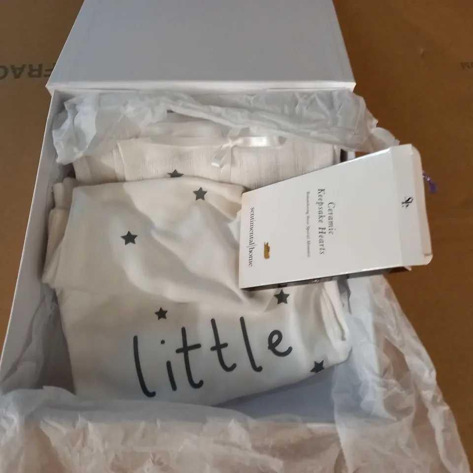BOXED MEGAN CLAIRE LITTLE STAR NEW BORN BABY SET