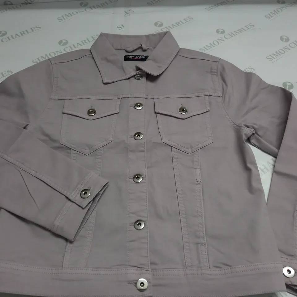 KURT MULLER VIOLET HAZE DENIM JACKET - UK 12