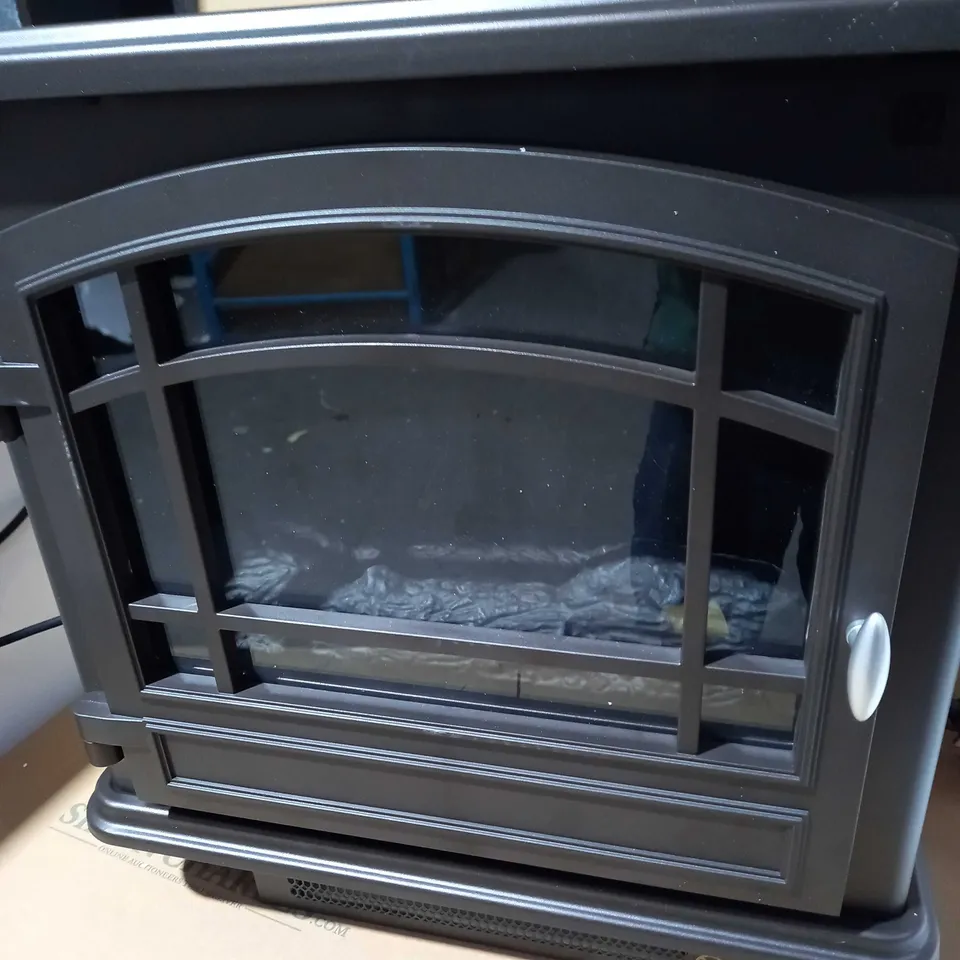 WARMLITE WINGHAM 2000W GREY ELECTRIC STOVE HEATER  