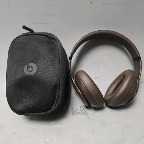 BEATS STUDIO PROS HEADPHONES IN BROWN