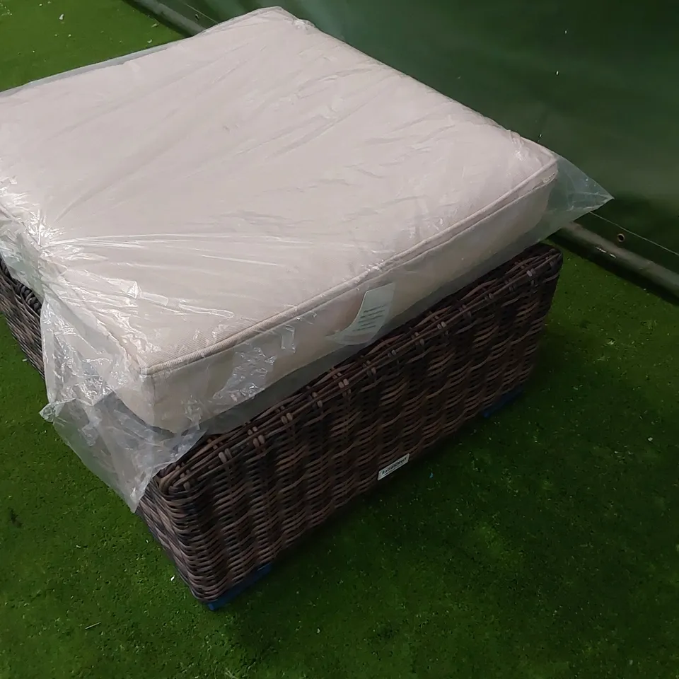 DESIGNER GARDEN/PATIO STOOL WITH CUSHION
