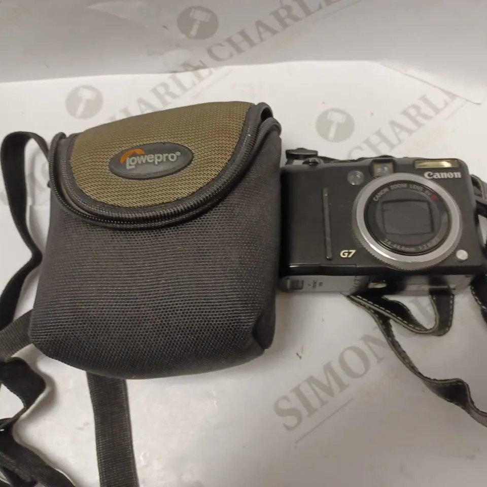 CANON POWERSHOT G7 CAMERA