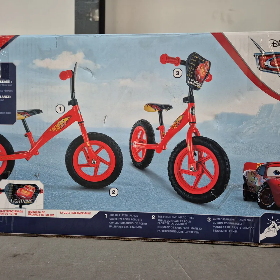 BOXED HUFFY DISNEY PIXAR CARS BIKE - COLLECTION ONLY RRP £150