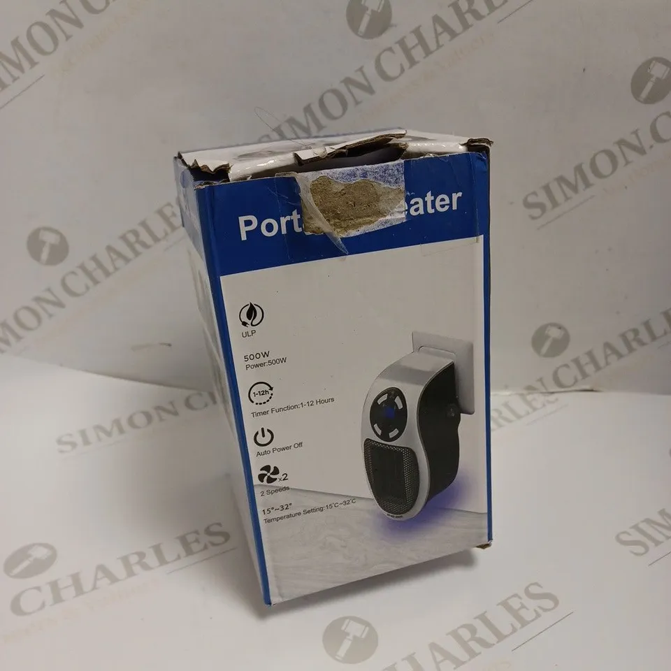 BOXED PORTABLE HEATER