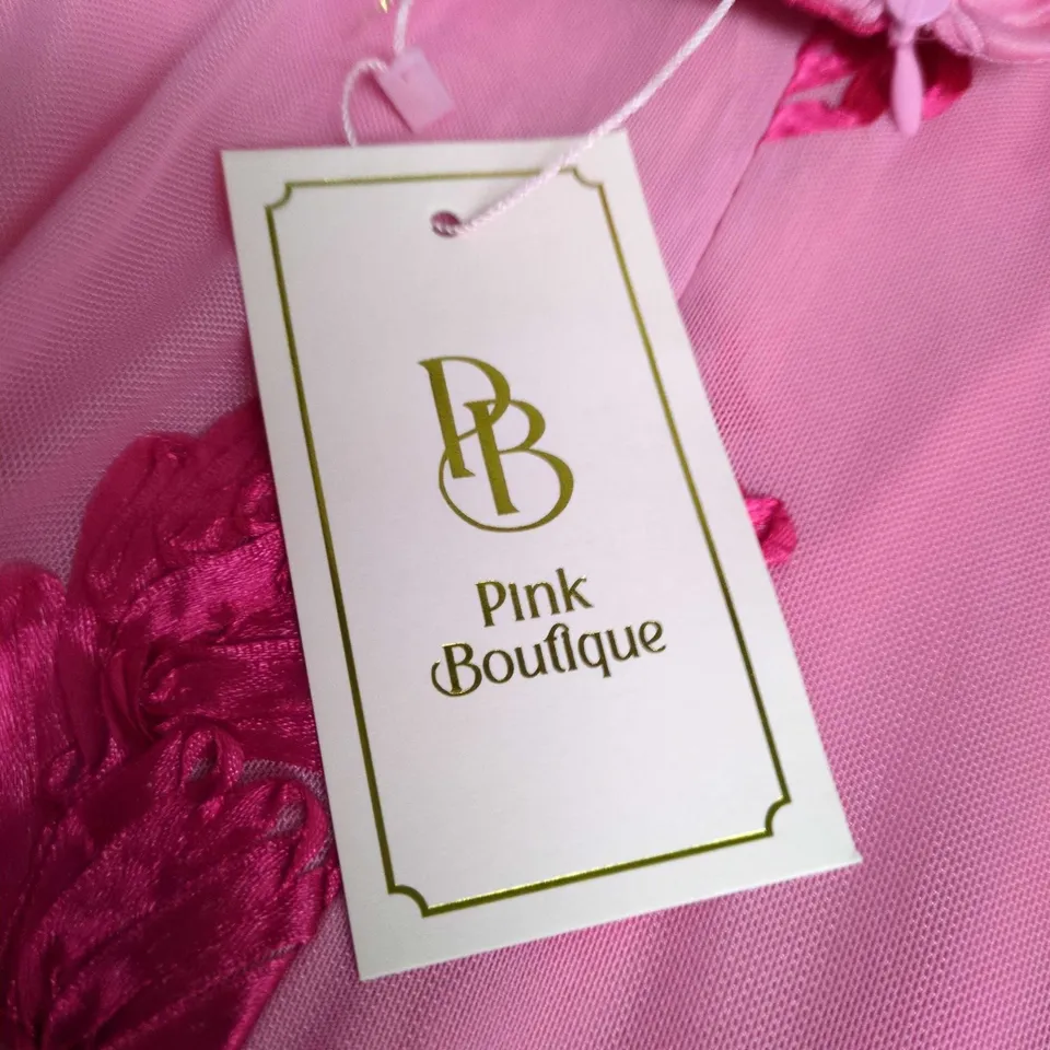 PINK BOUFIQUE FLORAL MAXI DRESS – WOMEN'S CLOTHING 