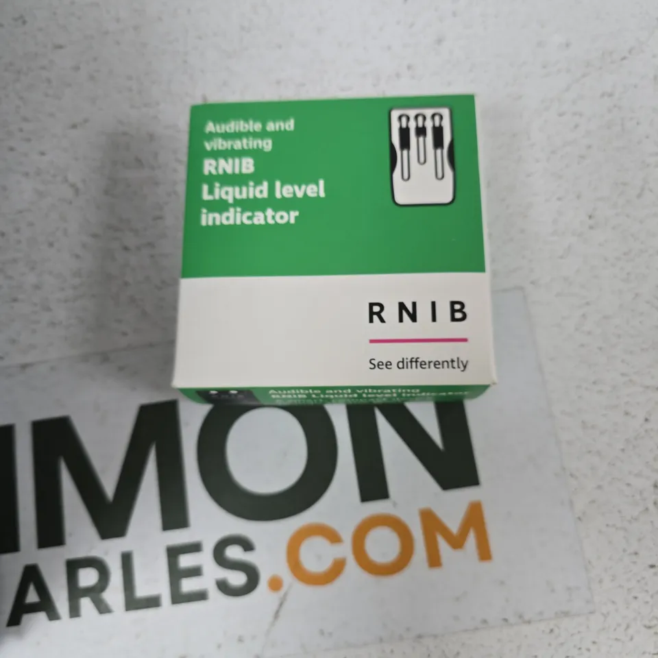 TOTE OF APPROXIMATELY 11 ASSORTED ITEMS TO INCLUDE: RNIB LIQUID LEVEL INDICATOR 