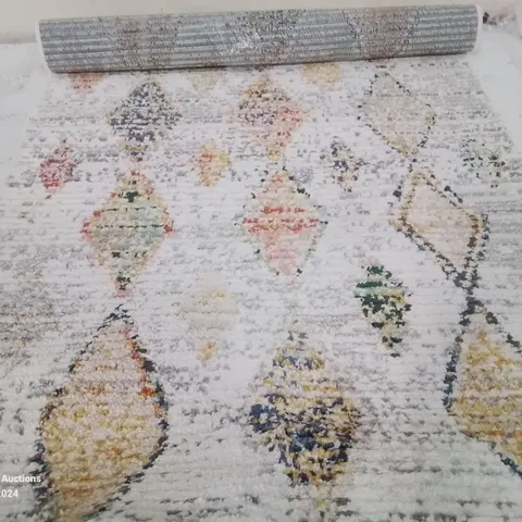 BRAND NEW PACO HOME 577 KAYACIK GREY 80 X 150CM RUG